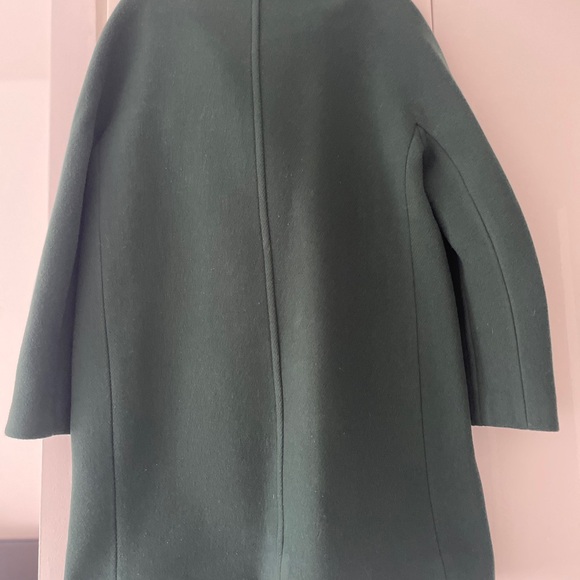 J. Crew Villa Coat - Italian Stadium-Cloth - Forest Green - Picture 6 of 6